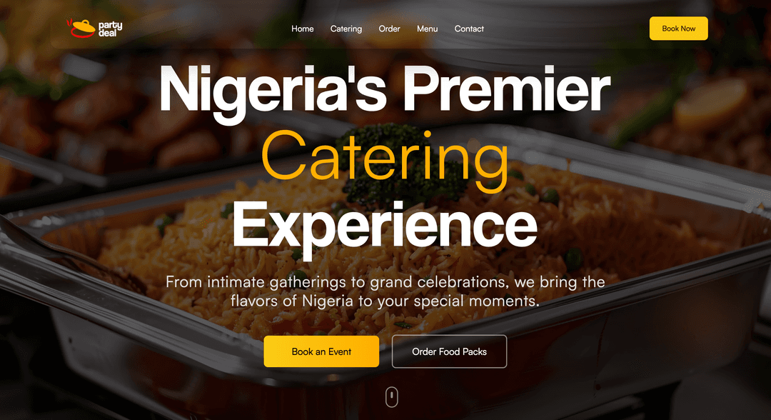 Party Deal Ordering Platform